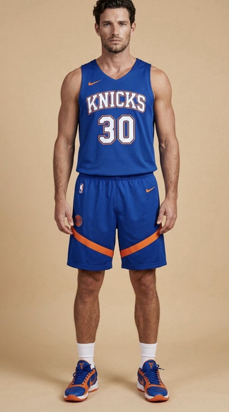 Nike New York Knicks NBA Team Issue Engineered Authentic Shorts Mens Size XXL